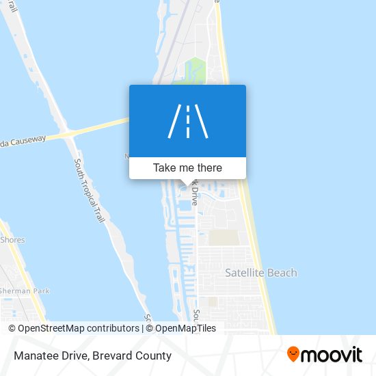 Mapa de Manatee Drive