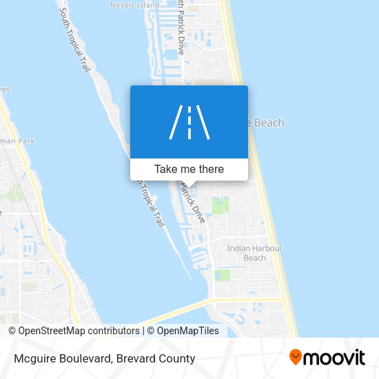 Mcguire Boulevard map