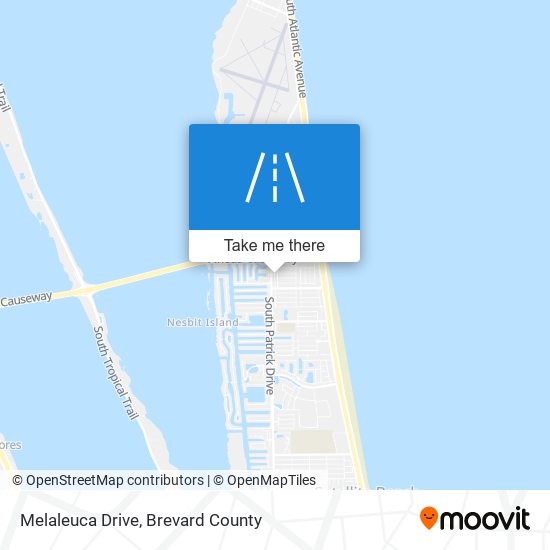 Melaleuca Drive map