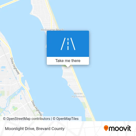 Moonlight Drive map