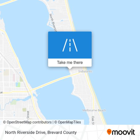 Mapa de North Riverside Drive