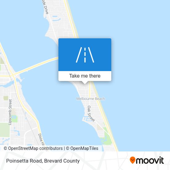Mapa de Poinsetta Road