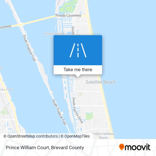 Mapa de Prince William Court