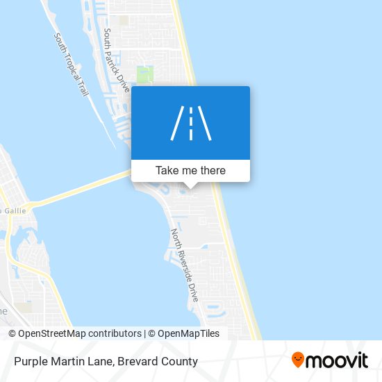 Mapa de Purple Martin Lane