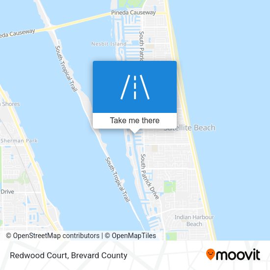 Redwood Court map