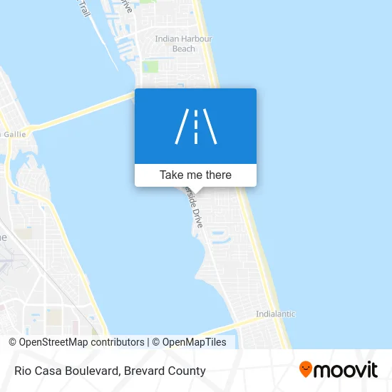 Rio Casa Boulevard map