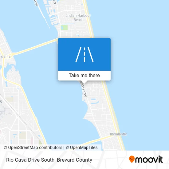 Rio Casa Drive South map