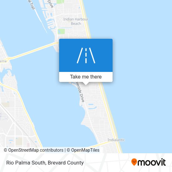 Rio Palma South map