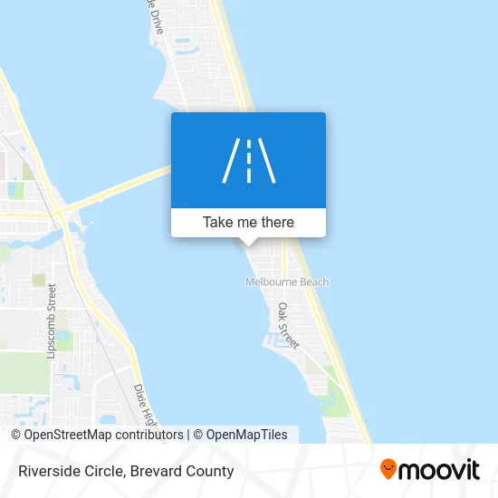 Riverside Circle map