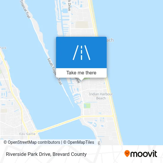 Riverside Park Drive map
