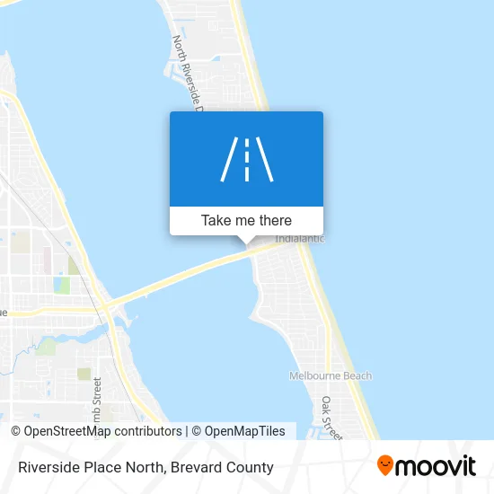 Riverside Place North map