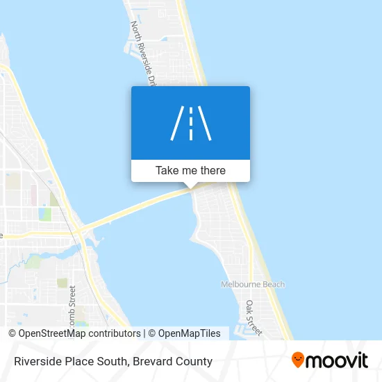 Riverside Place South map