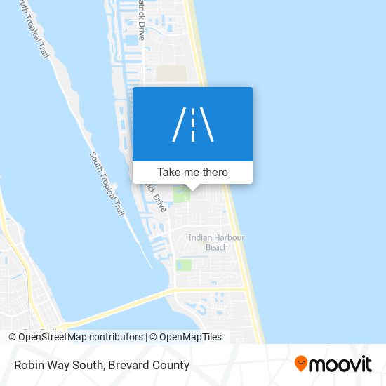 Robin Way South map