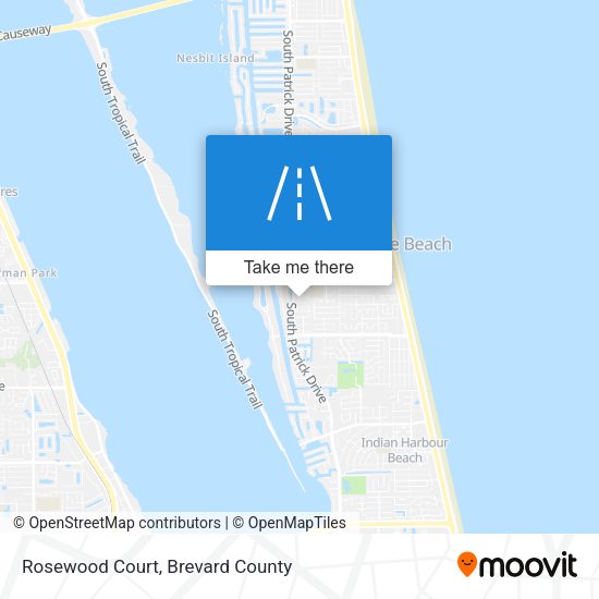 Rosewood Court map