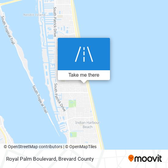 Mapa de Royal Palm Boulevard