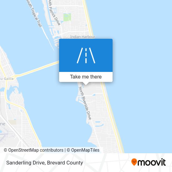 Sanderling Drive map