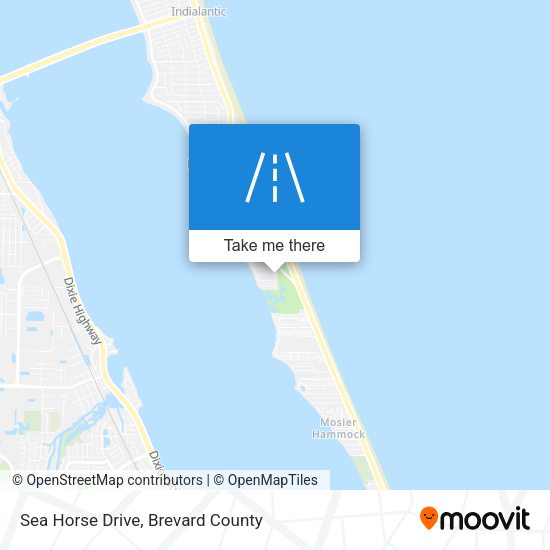 Sea Horse Drive map
