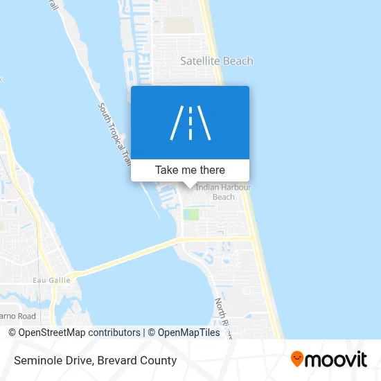 Seminole Drive map