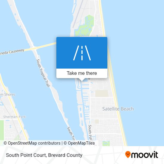 Mapa de South Point Court
