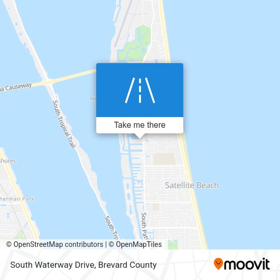 Mapa de South Waterway Drive