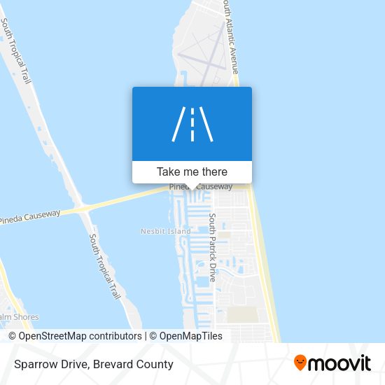 Mapa de Sparrow Drive
