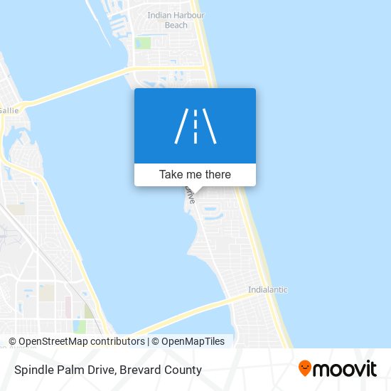 Mapa de Spindle Palm Drive