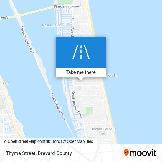 Thyme Street map