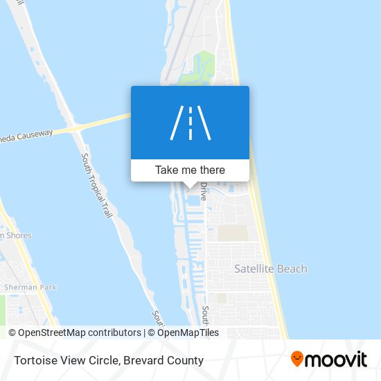 Tortoise View Circle map