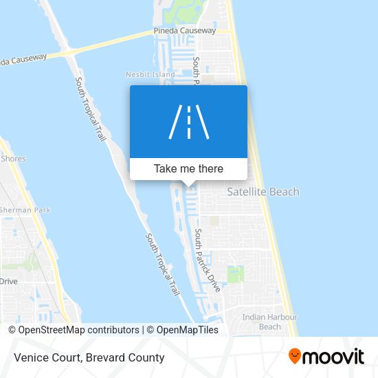 Mapa de Venice Court