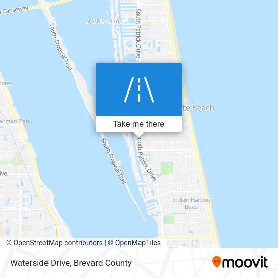 Waterside Drive map