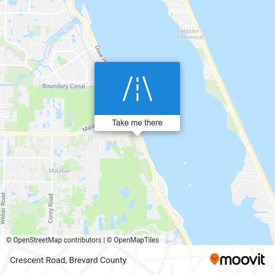 Crescent Road map