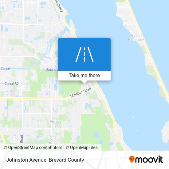 Mapa de Johnston Avenue