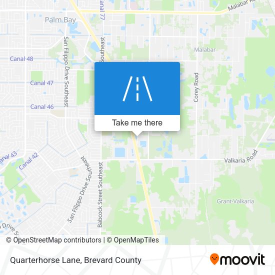 Quarterhorse Lane map