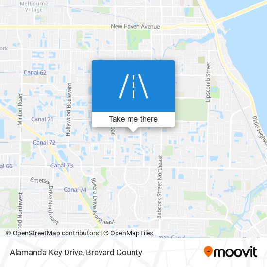 Mapa de Alamanda Key Drive