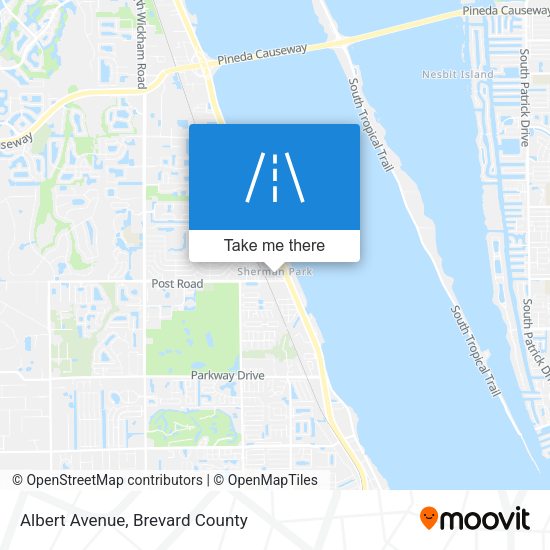 Albert Avenue map