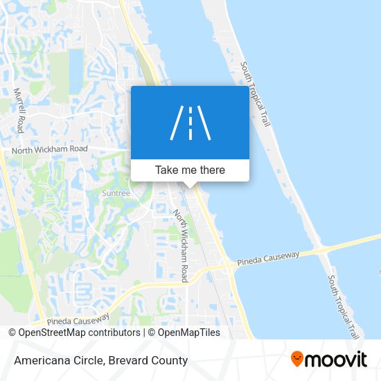 Americana Circle map