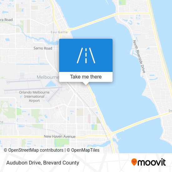 Mapa de Audubon Drive