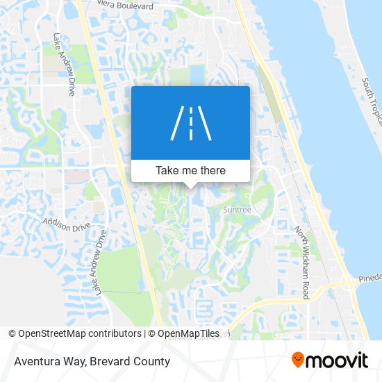 Aventura Way map