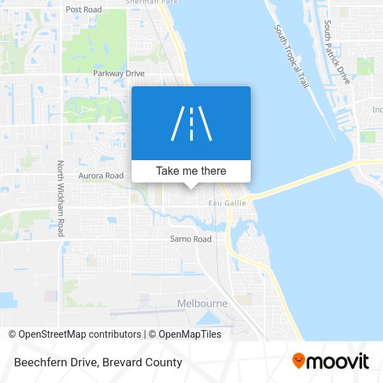 Beechfern Drive map