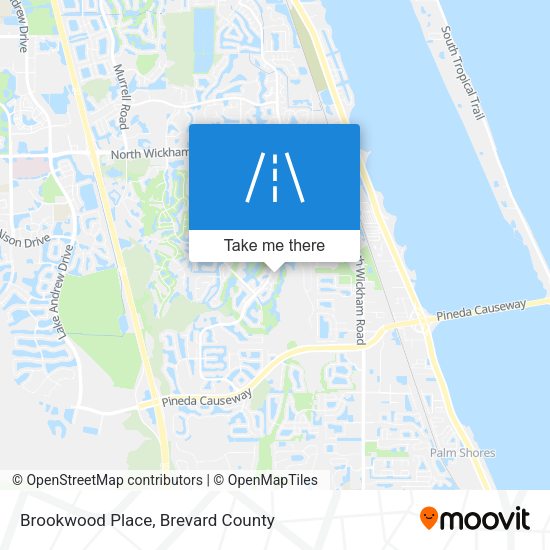 Mapa de Brookwood Place