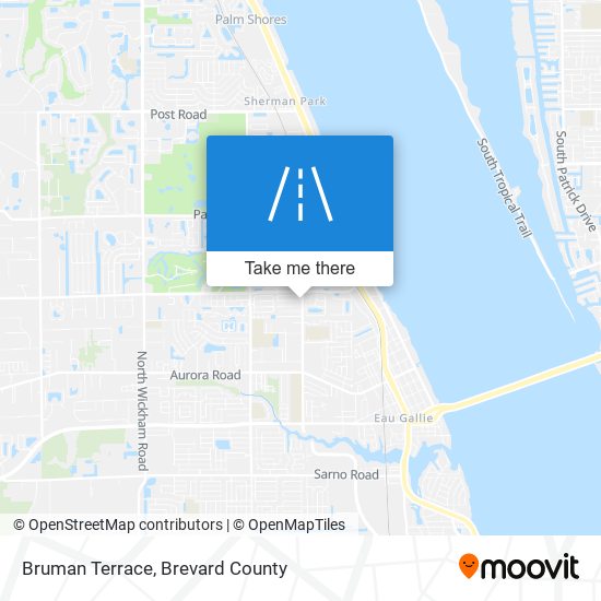 Bruman Terrace map