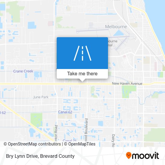 Bry Lynn Drive map