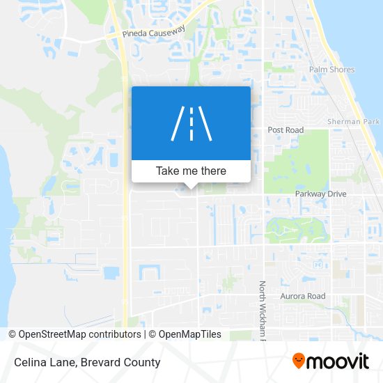 Celina Lane map