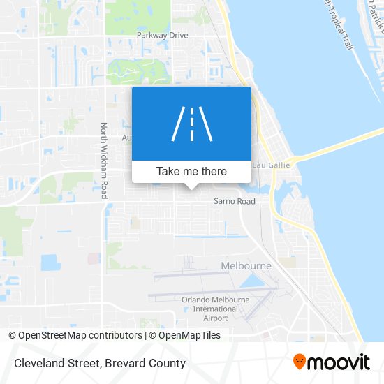 Cleveland Street map