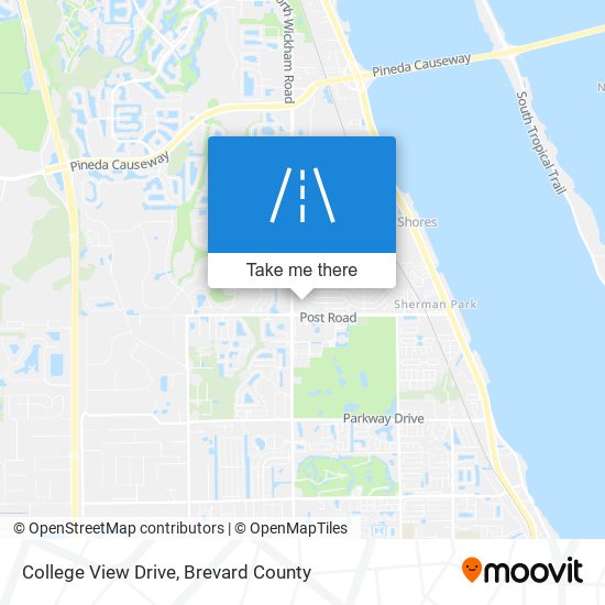 College View Drive map