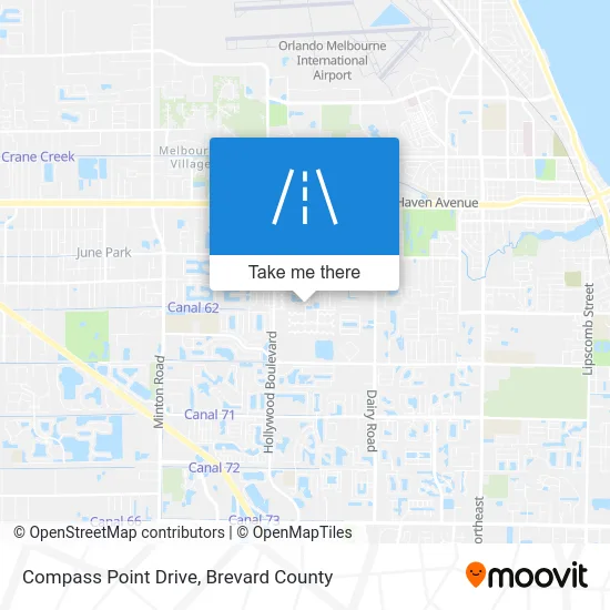 Compass Point Drive map