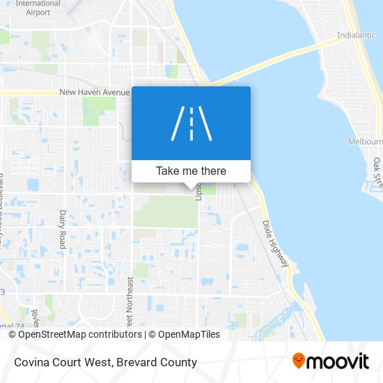 Mapa de Covina Court West