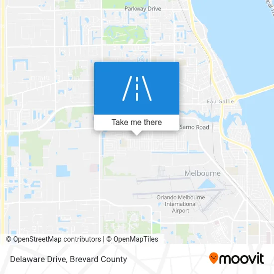 Delaware Drive map