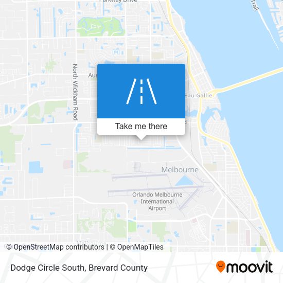 Mapa de Dodge Circle South