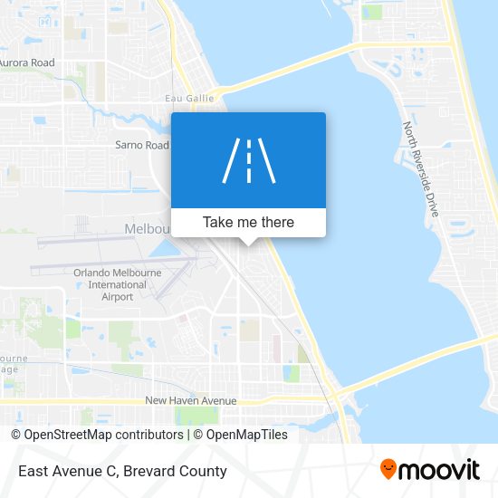 East Avenue C map